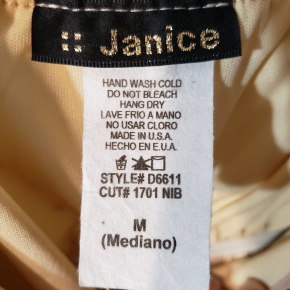 Polka dot chiffon dress with belt - Picture 6 of 6